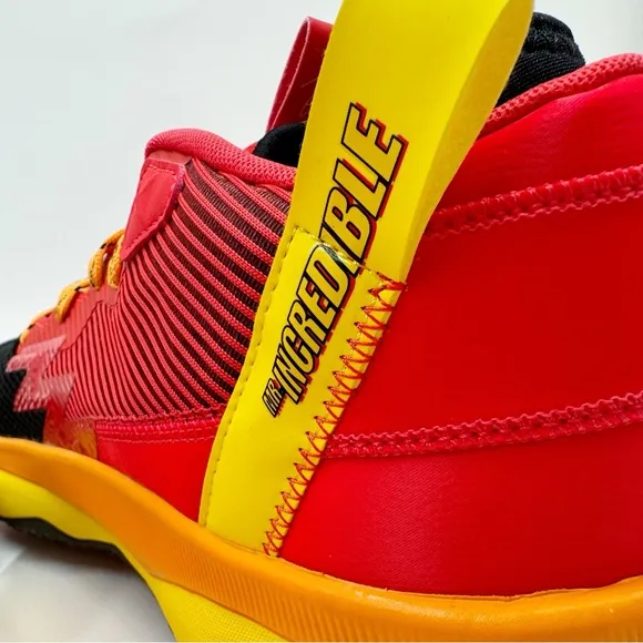 Adidas Dame 8 Mr. Incredible Basketball Sneakers Mens Size 12 Disney Pixar Red