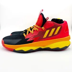 Adidas Dame 8 Mr. Incredible Basketball Sneakers Mens Size 12 Disney Pixar Red