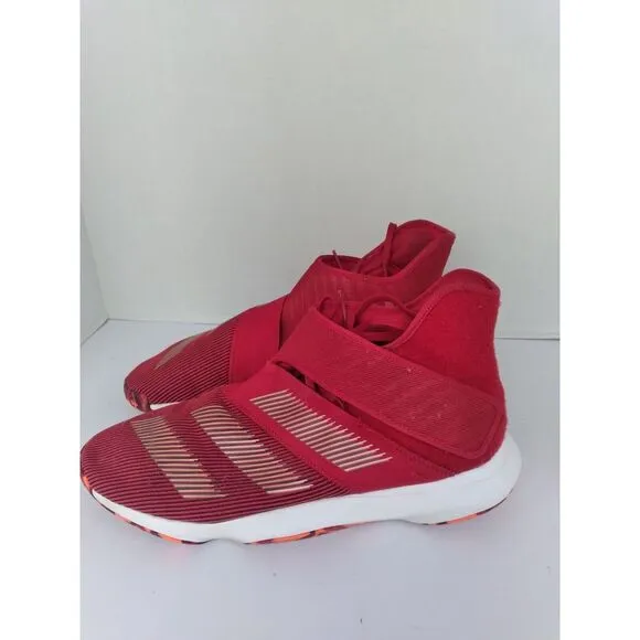 Adidas Harden‎ B/E 3 Basketball Shoes Red Gold Sneakers Athletic Size