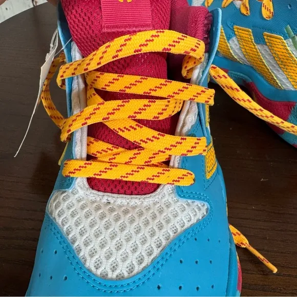 ADIDAS JAMES HARDEN STEPBACK Kids Colorful Athletic Shoes Limited Edition 6Y NWT