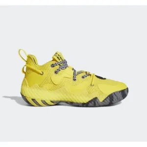 Adidas James harden Vol 6. Black yellow performance Basketball shoes Men 12 New