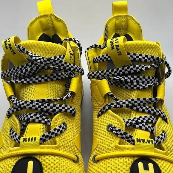 Adidas James harden Vol 6. Black yellow performance Basketball shoes Men 12 New
