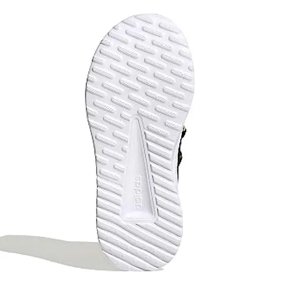 adidas Lite Racer Adapt 5.0 Kids’ Lifestyle Running Shoe in Black/White/Carbon