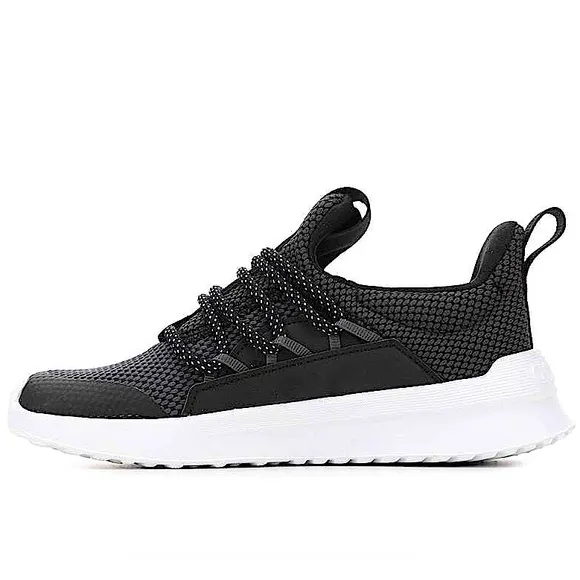 adidas Lite Racer Adapt 5.0 Kids’ Lifestyle Running Shoe in Black/White/Carbon