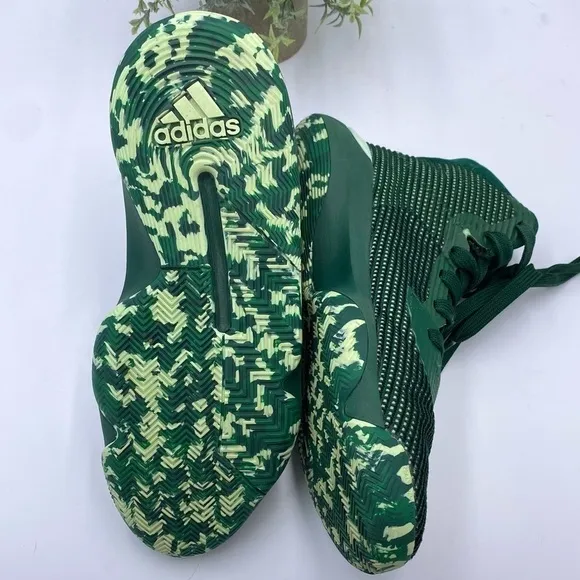 Adidas mens Green Pro Bounce 2019 Basketball sneakers  Size 7 ART G26168 wom 8.5