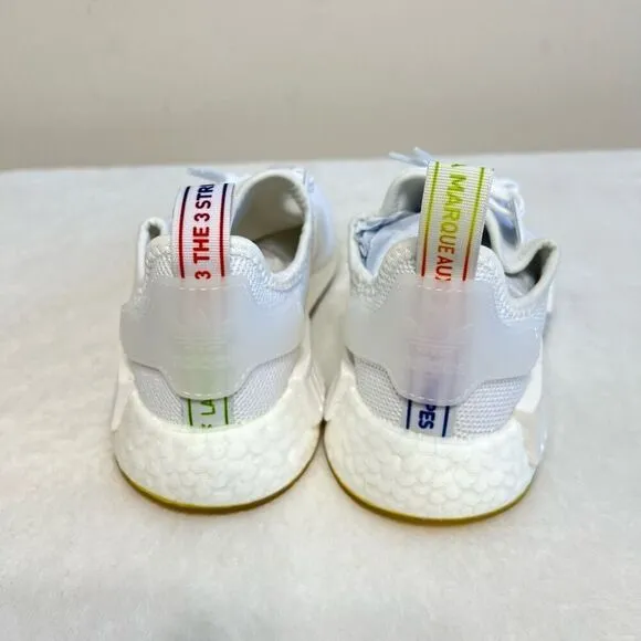 Adidas Nmd White Pride LGBTQ Sneakers New 5.5 Women