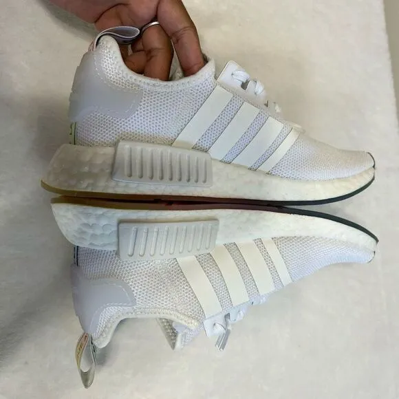 Adidas Nmd White Pride LGBTQ Sneakers New 5.5 Women