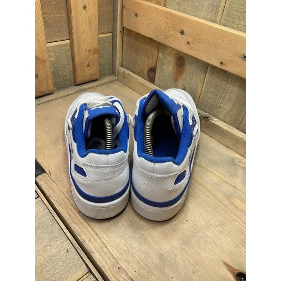 adidas Originals Forum Low J White Royal Blue Junior US7 Boys Shoes FY7974 EU40