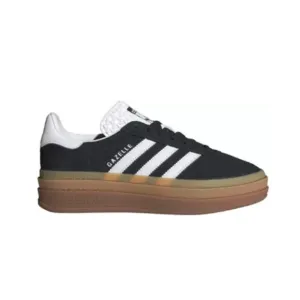 adidas Originals Women's Gazelle Bold Shoes. Color: Black/White/Gum