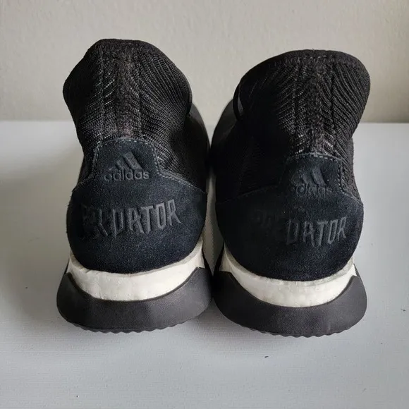 Adidas‎ Predator Tango 18.1 TR Black Knit White Shoes DB2062 Mens Size 13.5 Gym