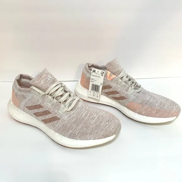 Adidas PureBoost Go Cloud White/ Ash Pearl Women’s Size 11 NWT G54519