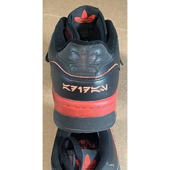 Adidas Rivalry Low x Star Wars‎ Men's Shoes Sz 8 FV8036 Black Red