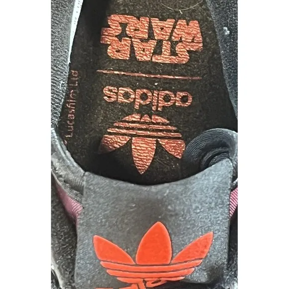 Adidas Rivalry Low x Star Wars‎ Men's Shoes Sz 8 FV8036 Black Red
