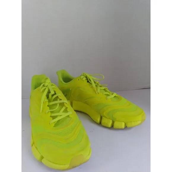 Adidas Running Shoes Neon Yellow Athletic Lightweight‎ Sneakers