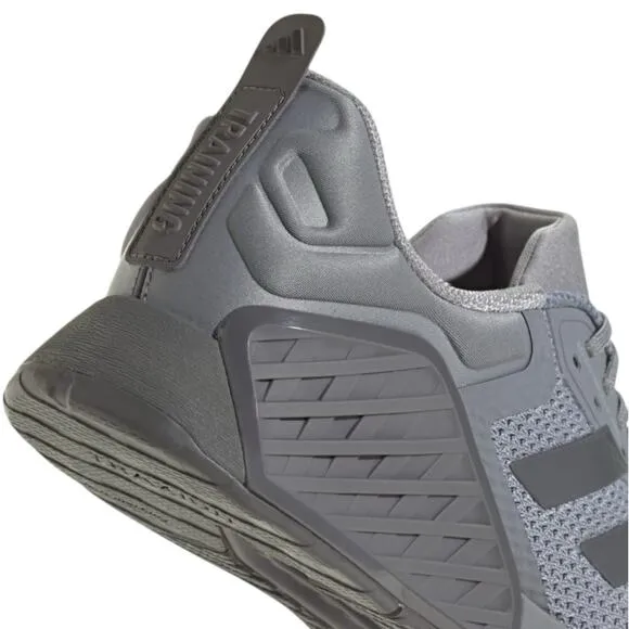 adidas Shoes Men Size 12 Dropset 3 Gym Strength Training Grey Sneakers NWOT