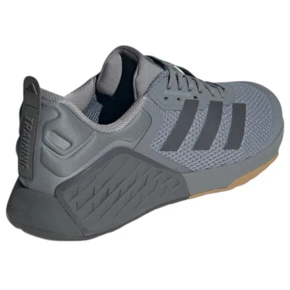 adidas Shoes Men Size 12 Dropset 3 Gym Strength Training Grey Sneakers NWOT