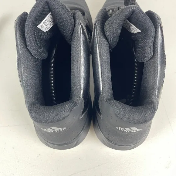 Adidas Shoes Mens 13 Cross Em Mid Black White Basketball Shoes G59385