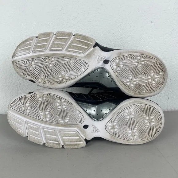 Adidas Shoes Mens 13 Cross Em Mid Black White Basketball Shoes G59385