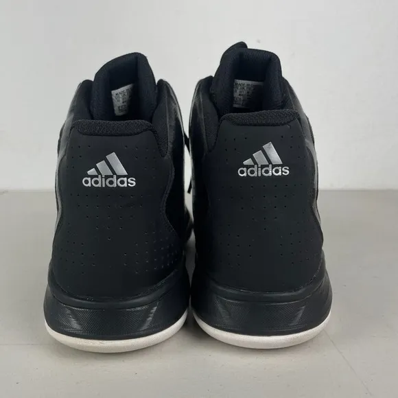 Adidas Shoes Mens 13 Cross Em Mid Black White Basketball Shoes G59385