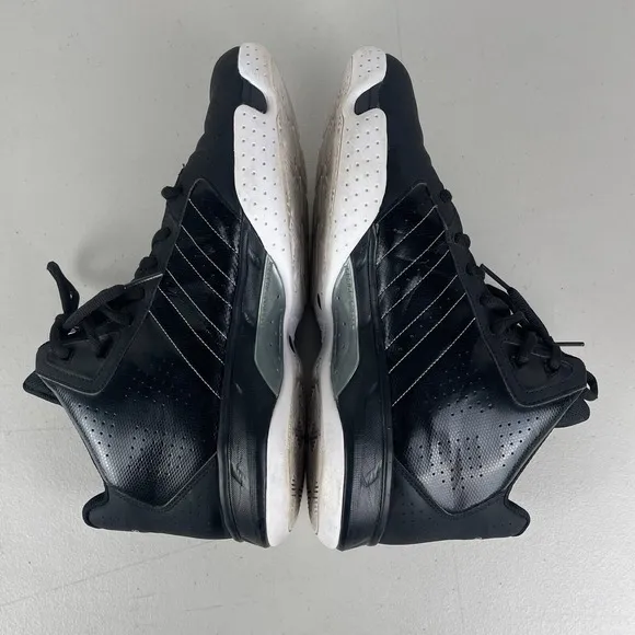 Adidas Shoes Mens 13 Cross Em Mid Black White Basketball Shoes G59385
