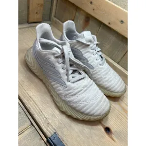 Adidas Sobakov Originals Grey Suede Mens Sneakers Shoes US7 Gum Soles