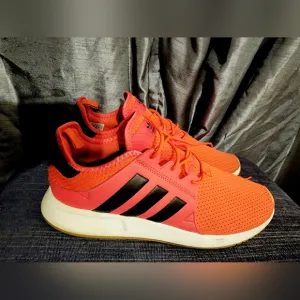 Adidas Solar Glide 3 Men's 12 RED/orange Running Shoes Athletic Gym Sneakers