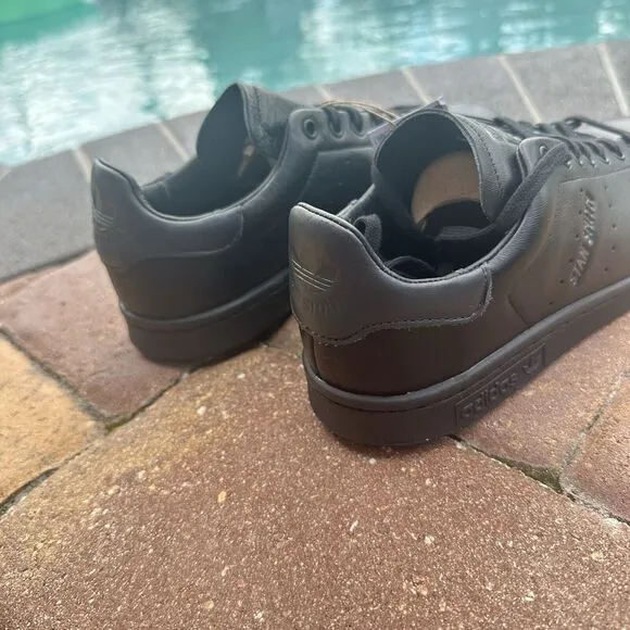 Adidas Stan Smith Lux Black Carbon Men's Athletic Shoes HQ6787 Size 6