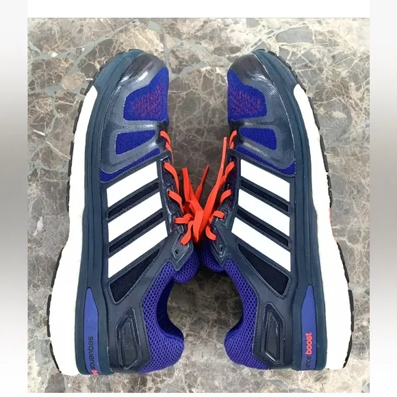 Adidas Supernova Sequence 7 Athletic Shoes Mens Sz 12 Endless Energy Blue B39825