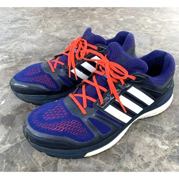 Adidas Supernova Sequence 7 Athletic Shoes Mens Sz 12 Endless Energy Blue B39825