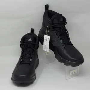 Adidas Terrex Unity Leather Mid Rain.RDY Black Boots GZ3325 Men's Size Multi New