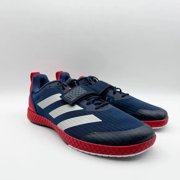 Adidas the Total Weight Lifting Shoes US Mens 7.5 Womens 8.5 Red Blue NIB