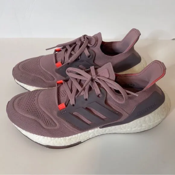 Adidas Ultraboost 22 Big Kid Magic Mauve Legacy GZ3930 Turbo Running Shoe