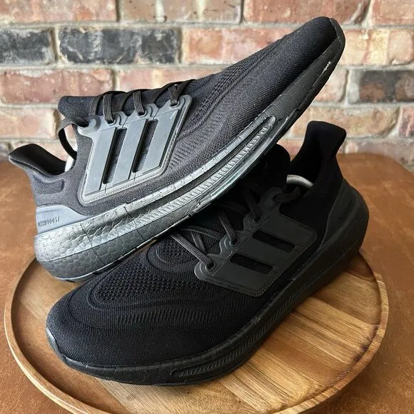 Adidas Ultraboost Light Comfort Black Shoes Sneakers Men’s Size 12.5