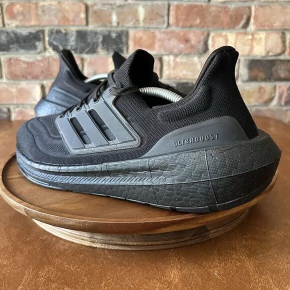 Adidas Ultraboost Light Comfort Black Shoes Sneakers Men’s Size 12.5