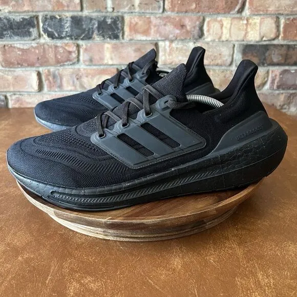 Adidas Ultraboost Light Comfort Black Shoes Sneakers Men’s Size 12.5