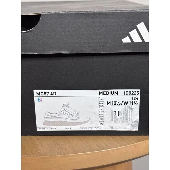 Adidas Unisex Shoes Off-White adi‎ cross line  Addicloth Mc87 4D Golf Sz 10.5