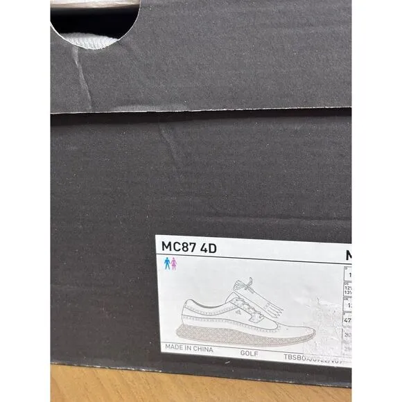 Adidas Unisex Shoes Off-White adi‎ cross line  Addicloth Mc87 4D Golf Sz 10.5