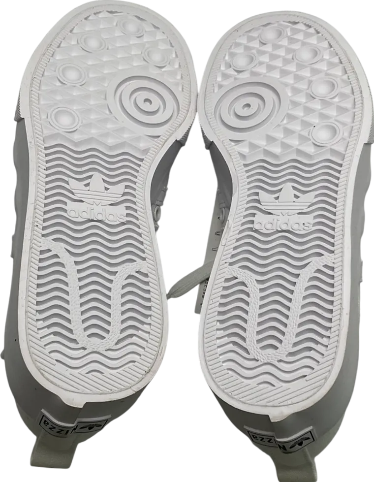 adidas White Originals Nizza Platform Trainers UK 4 EU 37 👠