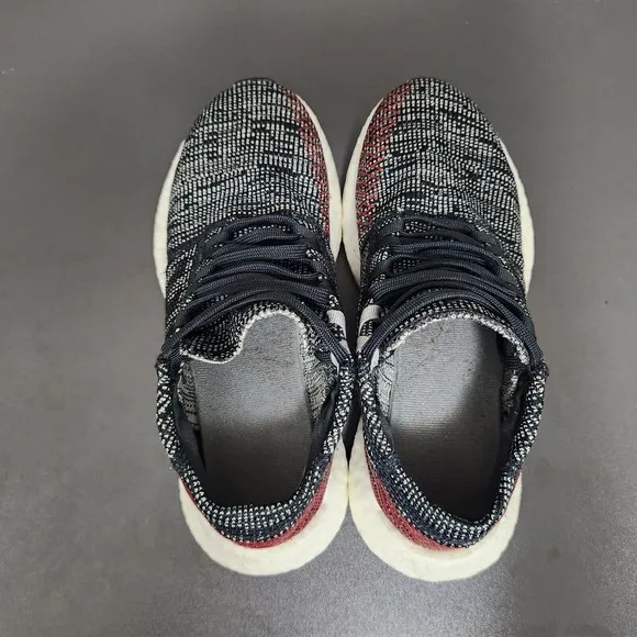 ADIDAS Women's Red and Black Eco Ortholite Mesh Shoes Size 4