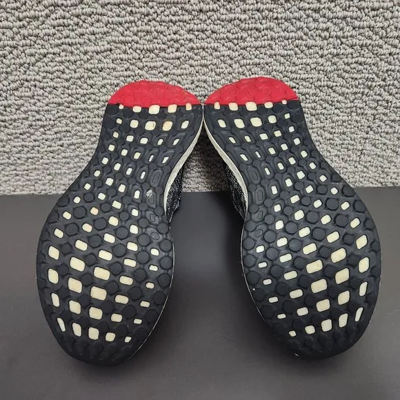 ADIDAS Women's Red and Black Eco Ortholite Mesh Shoes Size 4