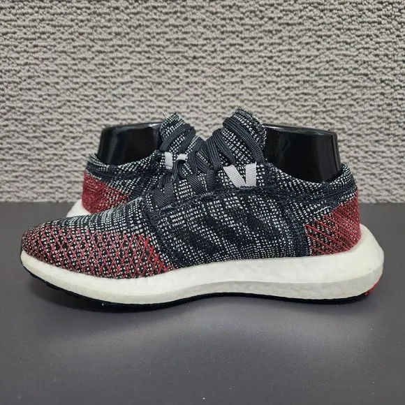 ADIDAS Women's Red and Black Eco Ortholite Mesh Shoes Size 4