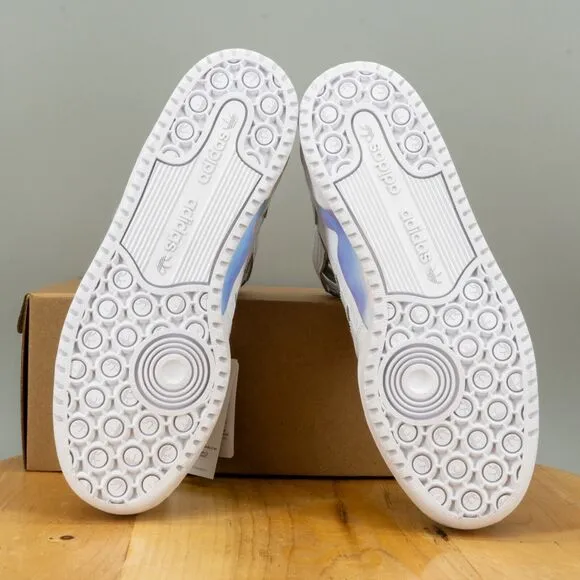 Adidas X Jeremy Scott Forum Hi Wings 4.0 Men's Size 9.5 Shoes White Opal Patent