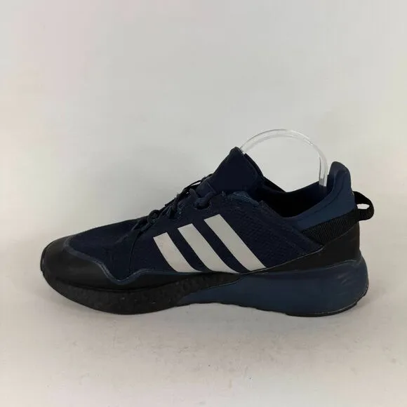 Adidas ZX 2K Boost Pure Sneakers Men's 12 Legend Ink Black Running Shoes GZ7730