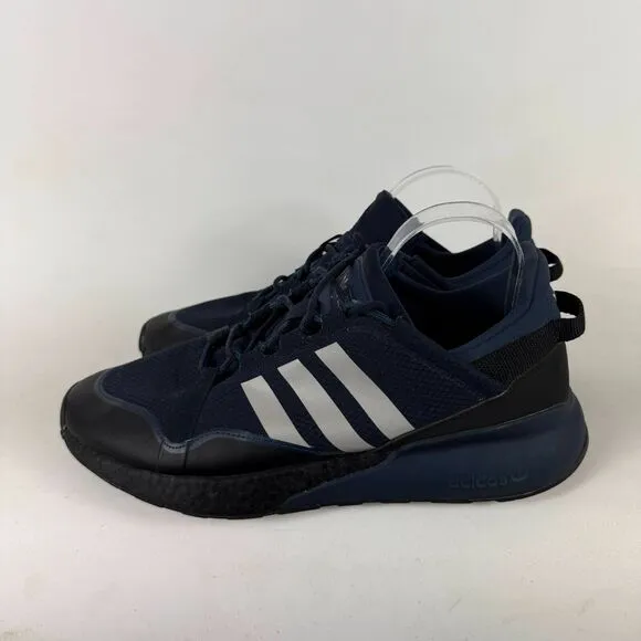 Adidas ZX 2K Boost Pure Sneakers Men's 12 Legend Ink Black Running Shoes GZ7730