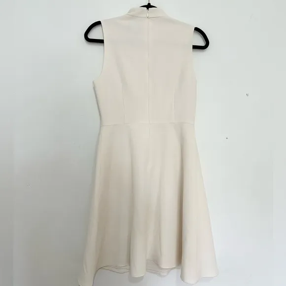 Adrianna Papell Ruffle Neckline Fit and Flare Dress Dress size 4