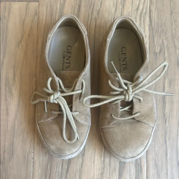 Age of Innocence Gents Leo Beige Suede Shoes US 11 / EU 28