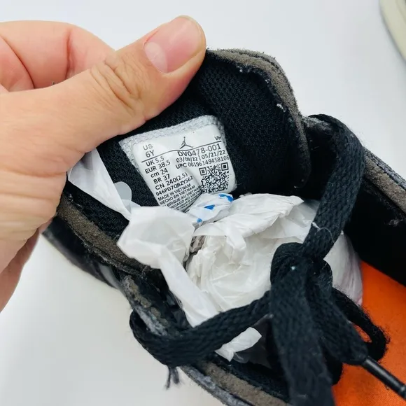AIR JORDAN 1 LOW SE CRAFT GRADE SCHOOL LIFESTYLE SHOES