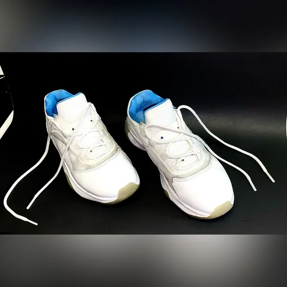 AIR JORDAN 11 | Retro | “White University Blue” low top basketball shoes