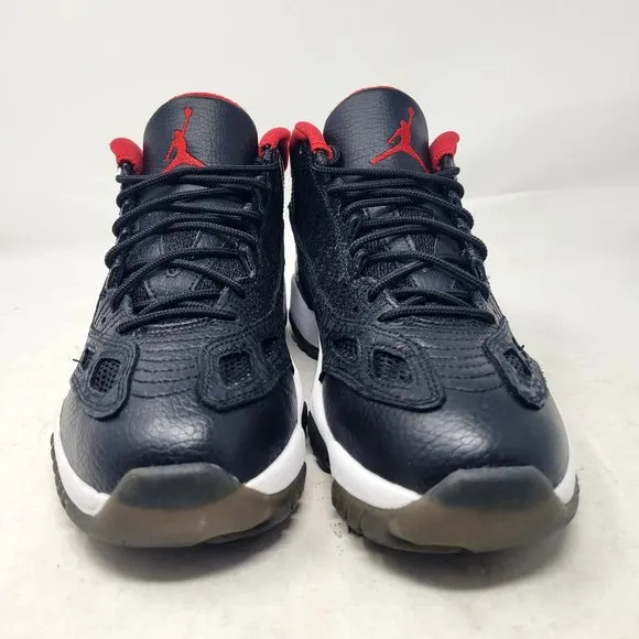 Air Jordan 11 XI Retro Low IE 'Black Red' BRED 2011 306008-001 7.5 1 4 6 12 13