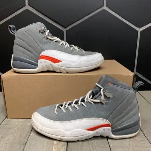 Air Jordan 12 GS Cool Grey Sneakers Size 6 Youth